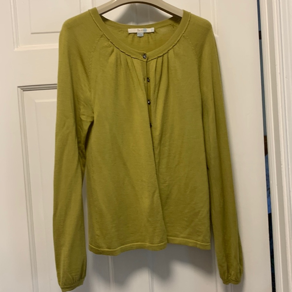 Boden cardigan light weight wool sweater